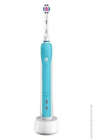 Електрична зубна щітка Braun Oral-B Pro 700 3D White/Blue - Зображення 5