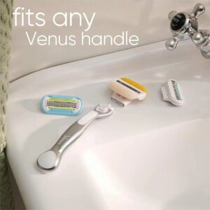 Станок с 2 сменными кассетами Gillette Venus ComfortGlide Coconut — изображение 5