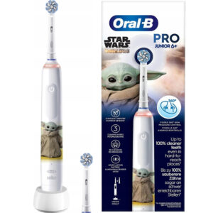 Електрична зубна щітка Braun Oral-B Pro 3 Junior Star Wars з двома змінними насадками