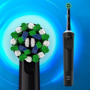 Електрична зубна щітка Braun Oral-B D103 Vitality PRO Black з додатковою насадкою - Зображення 2