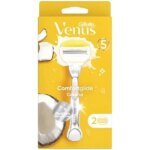 Станок с 2 сменными кассетами Gillette Venus ComfortGlide Coconut