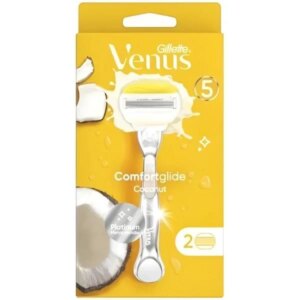 Станок с 2 сменными кассетами Gillette Venus ComfortGlide Coconut
