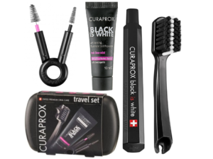 Дорожній набір Curaprox Travel Set Black is white - Зображення 2