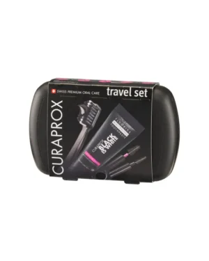 Дорожній набір Curaprox Travel Set Black is white - Зображення 3