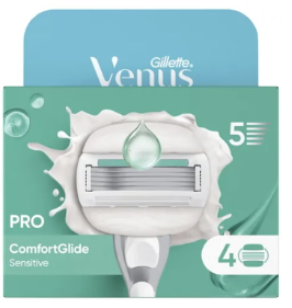 Змінні касети Gillette Venus ComfortGlide Sensitive 4 шт