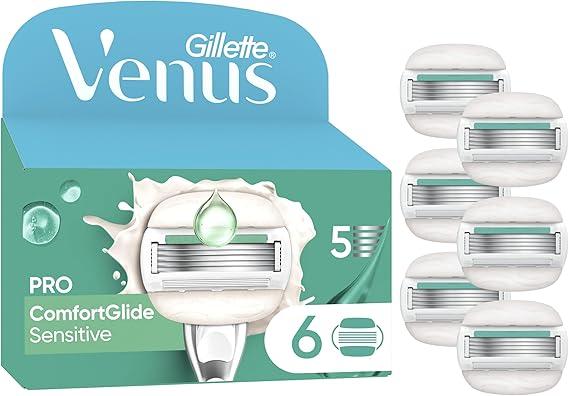 Картриджи для бритвы Gillette Venus ComfortGlide Sensitive 6 шт