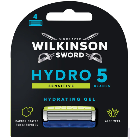 Змінні касети для гоління Wilkinson Sword Sensitive Hydro5 4шт