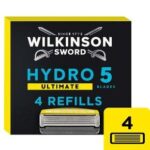Сменные картриджи для бритья Wilkinson Sword Ultimate Hydro5 4шт