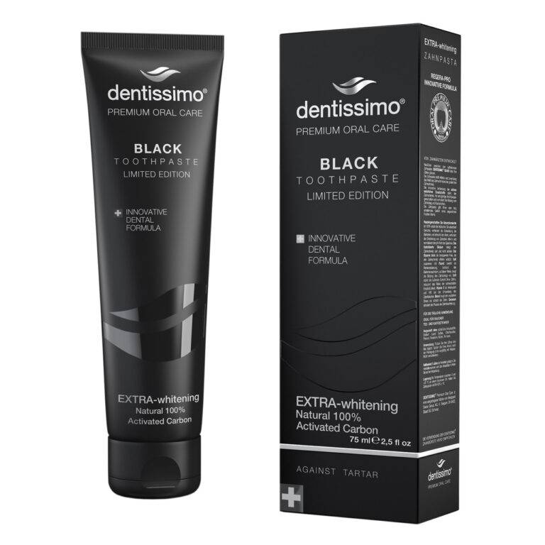 Зубна паста Dentissimo Екстра-Відбілювання ЧОРНА  EXTRA-WHITENING BLACK