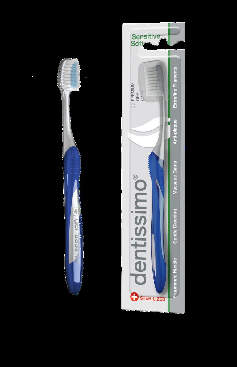 Зубная щетка Dentissimo SENSETIVE Сенсетив Интердентальная очистка и массаж