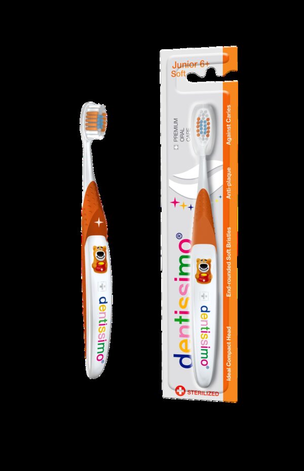 Зубна щітка Dentissimo Junior 6+ М'яка щетина