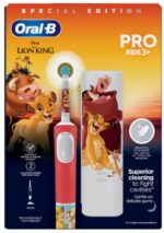 Електрична зубна щітка дитяча Braun Oral-B D103 Pro Kids King Lion З футляром