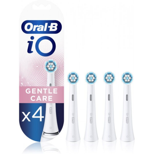 Насадки для електричної зубної щітки Oral-B iO Gentle Care Білі 4 шт