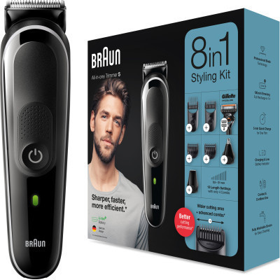 Машинка для стрижки + тример Braun MultiGrooming MGK5360 8 in 1