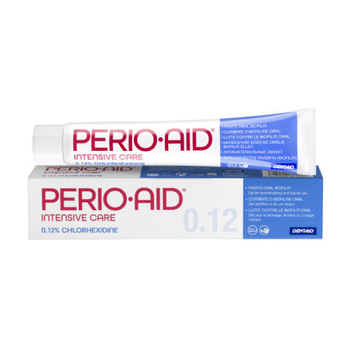 Зубна гель-паста PERIO-AID 0.12% INTENSIVE CARE  75 мл