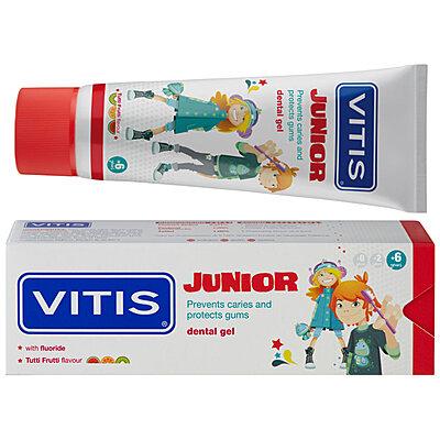 Зубна гель-паста для дітей VITIS JUNIOR фруктовий смак
