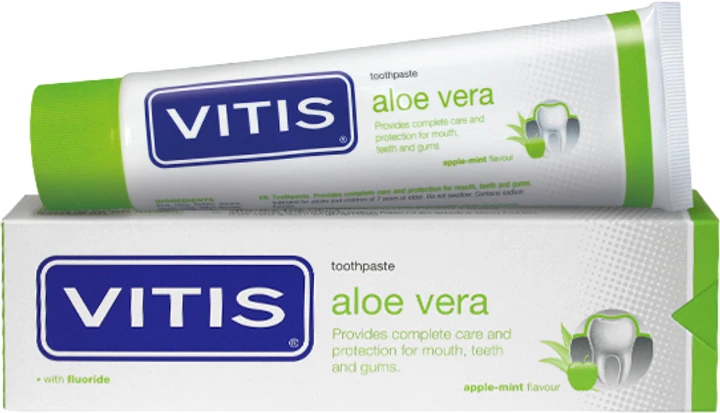 Зубна паста VITIS ALOE VERA ЯБЛУКО 100 мл