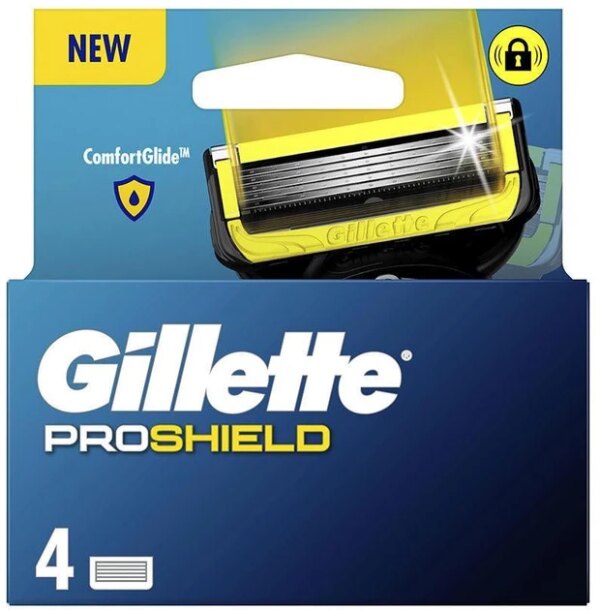 Картриджи для бритвы Gillette  Proshield 4 шт
