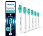Змінні насадки для електричної зубної щітки Philips Sonicare ProResults HX6014/07 6 шт