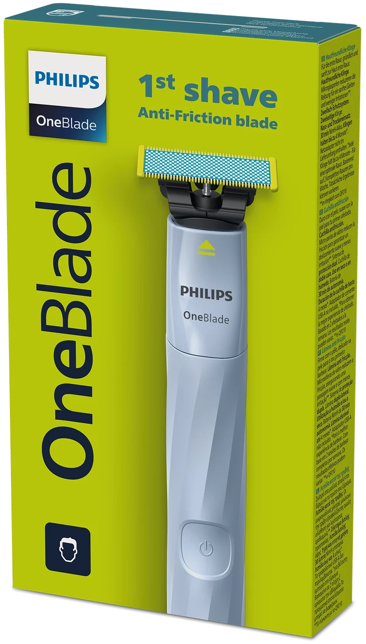 Електростанок Philips OneBlade1st anti-friction