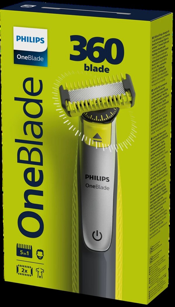 Електростанок Philips OneBlade 360 5 в 1