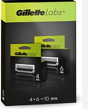 Змінні касети Gillette Labs 10 шт.
