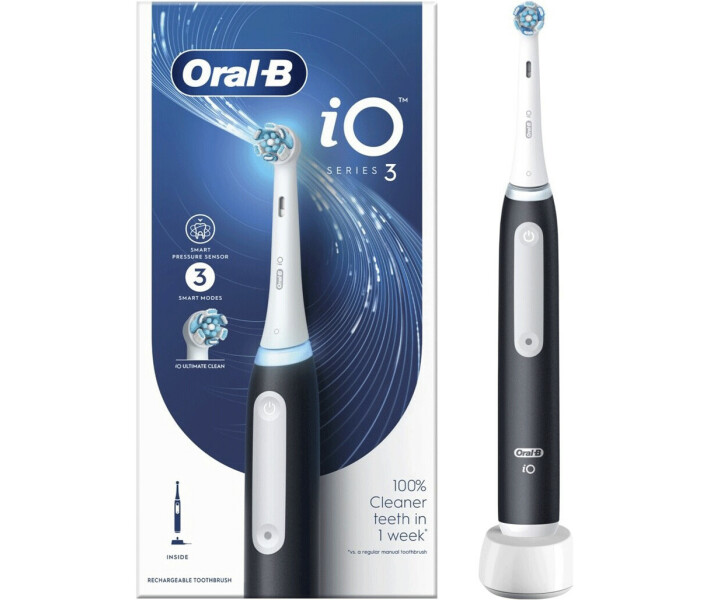 Электрическая зубная щетка  Braun Oral-B iO Series 3 black