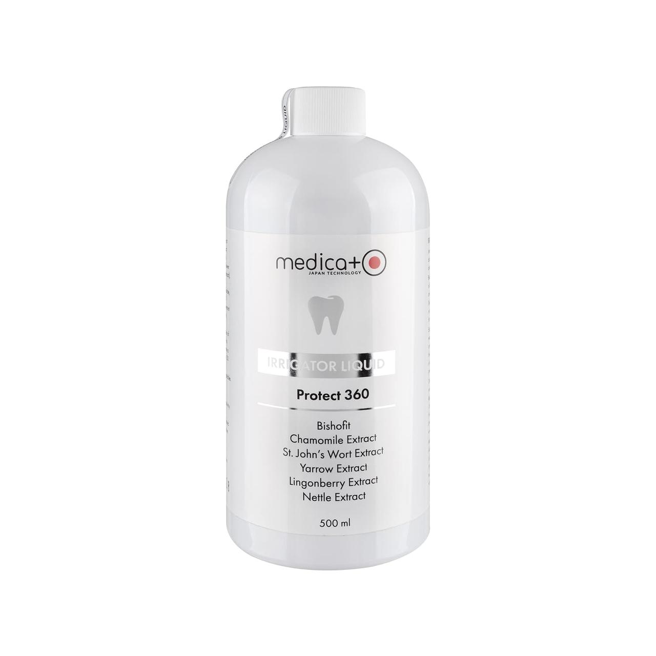 Жидкость для ирригатора MEDICA + Protect 360 (500 мл) Жидкость для ирригатора MEDICA + Protect 360 (500 мл)
