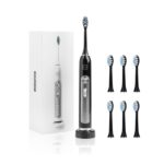 Ультразвукова зубна щітка MEDICA+ PROBRUSH 9.0 black + насадки (6 шт)