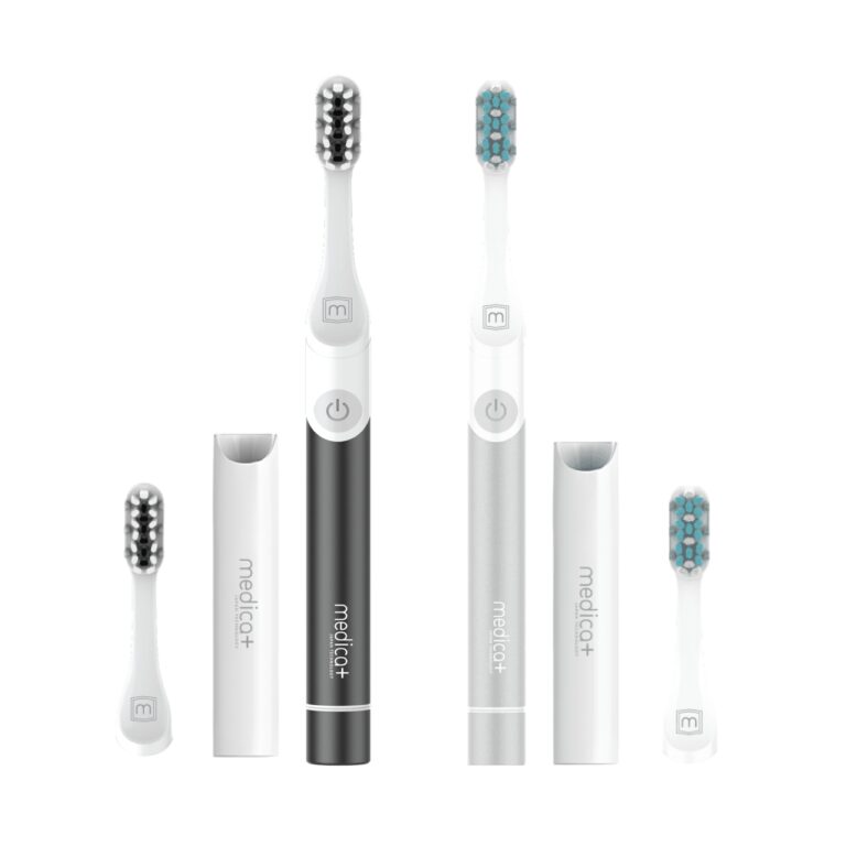 Набор звуковых зубных щеток MEDICA+ PROBRUSH 7.0 black + silver
