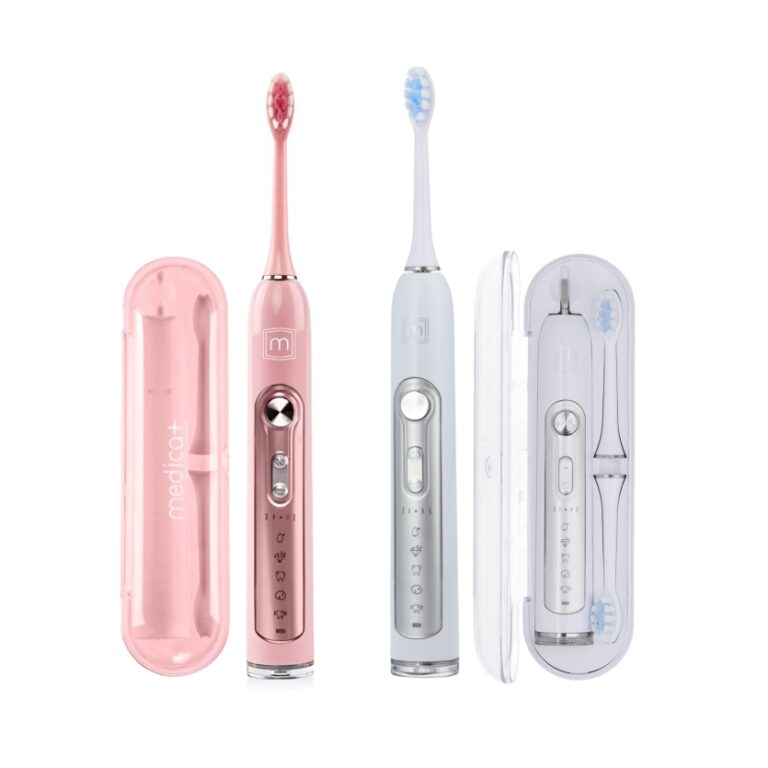 Набор ультразвуковых зубных щеток MEDICA+ PROBRUSH 9.0 white + fuchsia