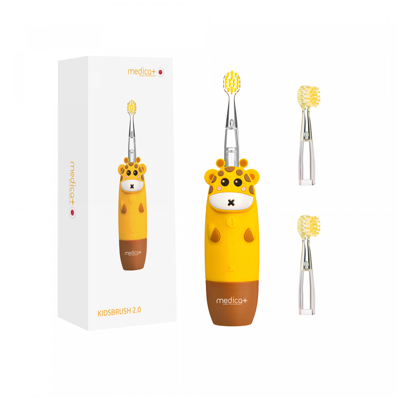 Детская зубная щетка MEDICA+ KidsBrush 2.0 Yellow Детская зубная щетка MEDICA+ KidsBrush 2.0 Yellow
