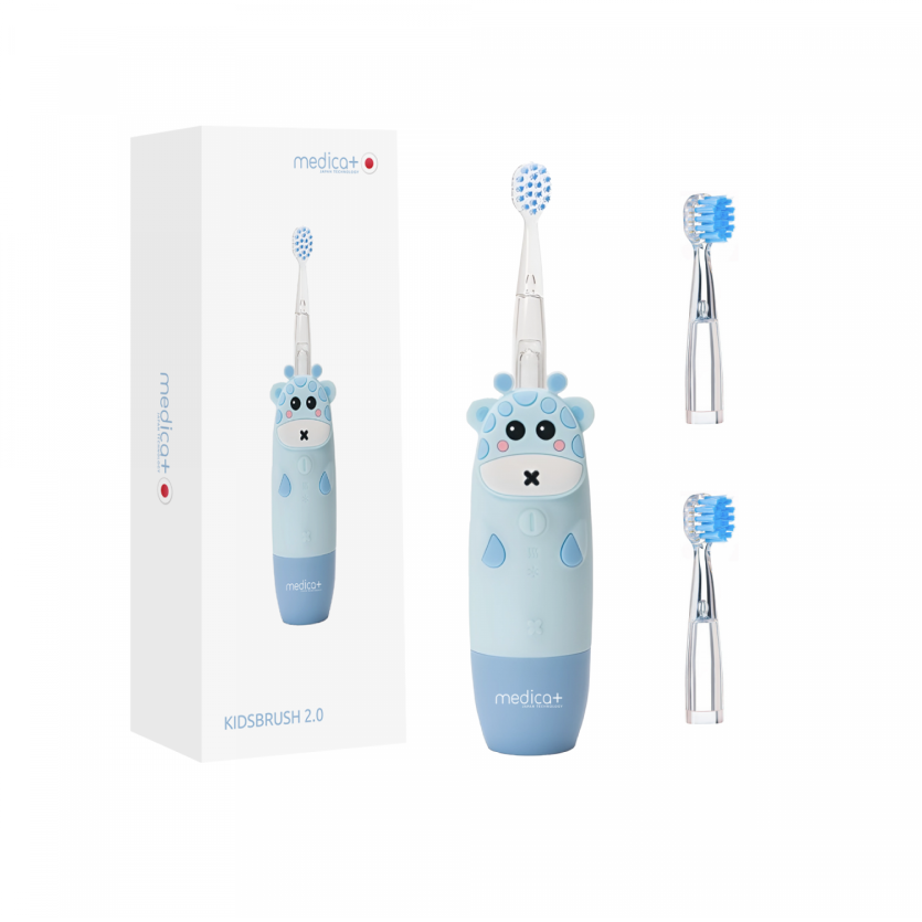 Дитяча зубна щітка MEDICA+ KidsBrush 2.0 Blue (Japan) Дитяча зубна щітка MEDICA+ KidsBrush 2.0 Blue (Japan)