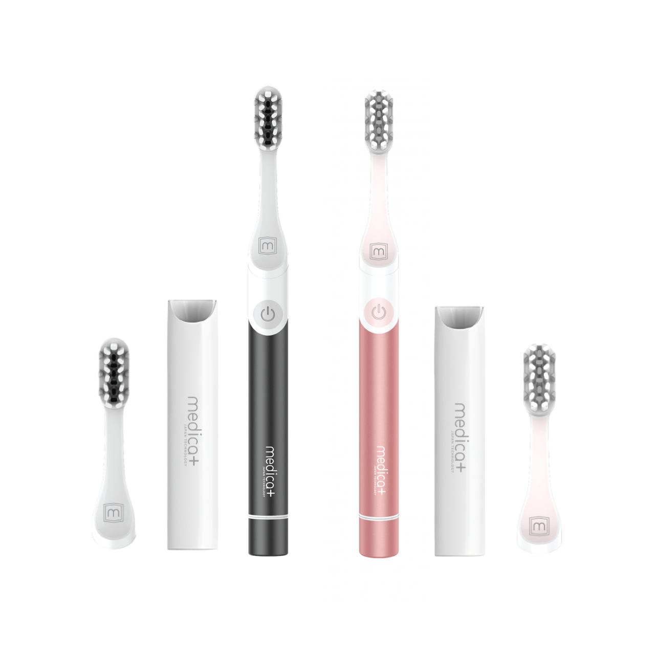 Набір звукових зубних щіток MEDICA+ PROBRUSH 7.0 black + fuchsia (Japan) Набір звукових зубних щіток MEDICA+ PROBRUSH 7.0 black + fuchsia (Japan)