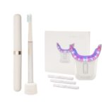 Набор отбеливающей капы для зубов Medica+ WhitePearl 10X White + Отбеливающая звуковая зубная щетка Medica+ Lux 10Х Portable