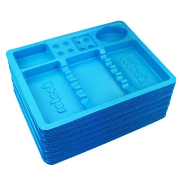 Одноразовий стоматологічний лоток ROTECK 100 шт/уп Блакитний