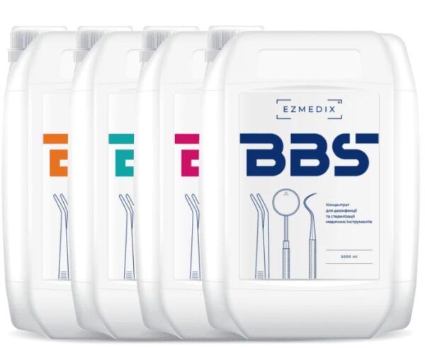 Концентрат для дезінфекції та стерилізації інструментарію BBS 5 літрів