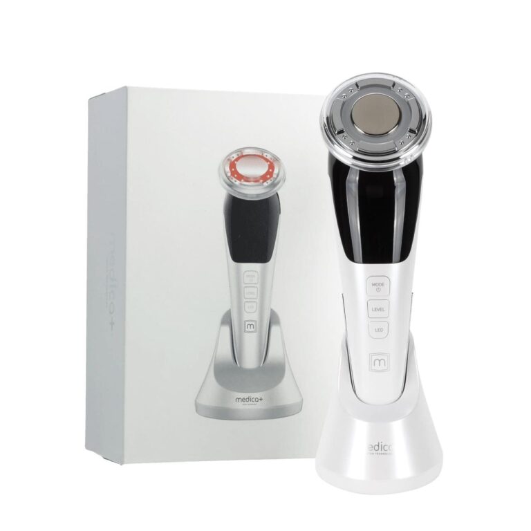 Мікрострумовий RF Lifting Масажер для обличчя Skin Lifting 7.0 White - EMS