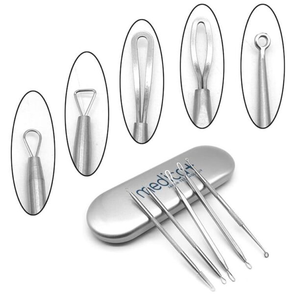 Сталеві інструменти для чищення обличчя MEDICA+ EasyClean (Japan)