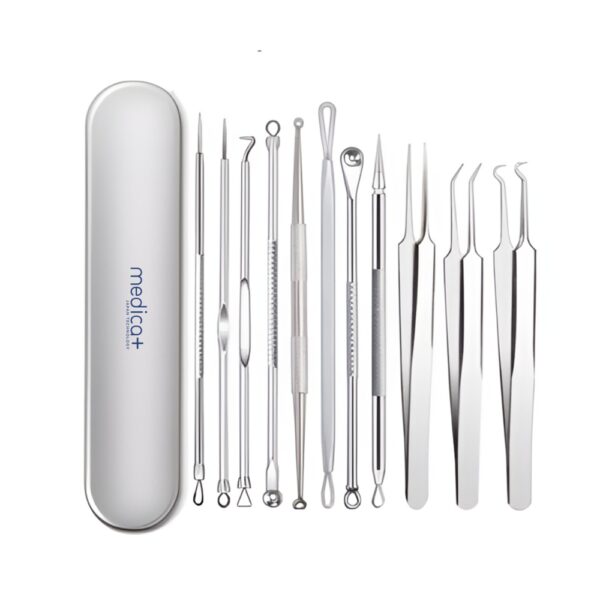 Сталеві інструменти для чищення обличчя MEDICA+ EasyClean PRO (Japan)