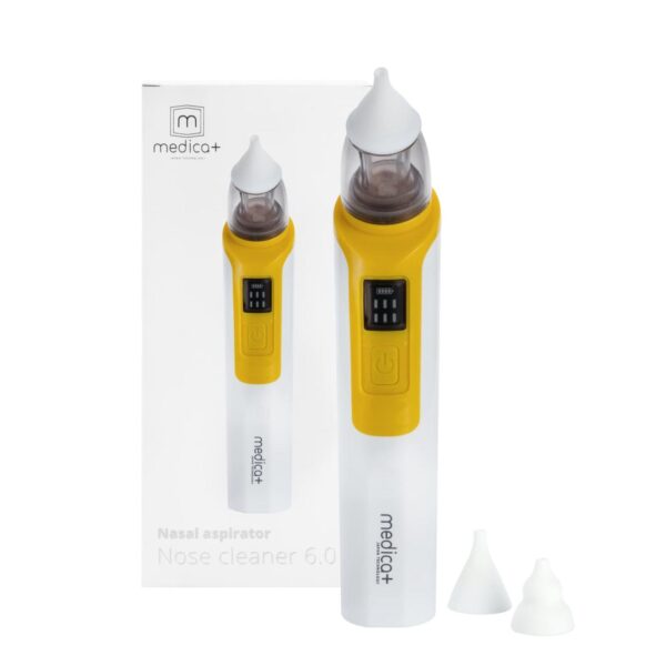 Назальний аспіратор MEDICA+ NOSE CLEANER 6.0 Yellow (Japan)