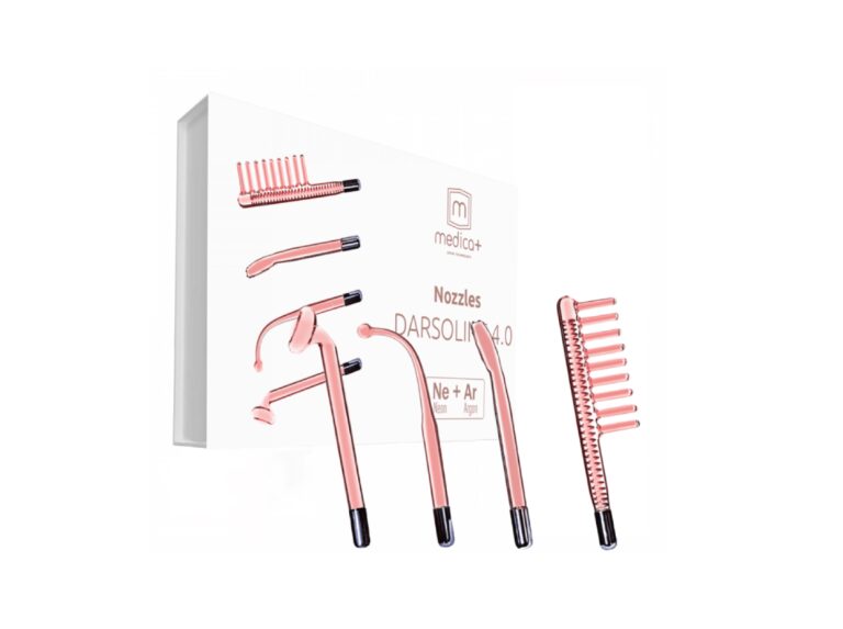 Комплект насадок до дарсонваля Darsoline MEDICA+ LUX (4 шт) (Japan)