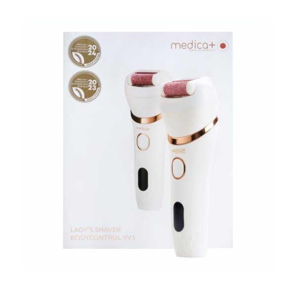 Електрична роликова пилка-пемза 4в1 MEDICA+ BodyControl 4v1 (Japan)