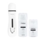 Набір Ультразвуковий скрабер для шкіри обличчя Vibroskin 5.0 + Гідратуючий гель Hydration Gel + Заспокійлива маска для обличчя