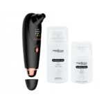 Набір Вакуумний очищувач шкіри та пор SKINCLEANER 9.0 BL + Гідратуючий гель Hydration Gel + Заспокійлива маска для обличчя Medica+
