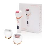 Електрична роликова пилка-пемза 4в1 MEDICA+ BodyControl 4v1 + Насадки (2 шт) (Japan)