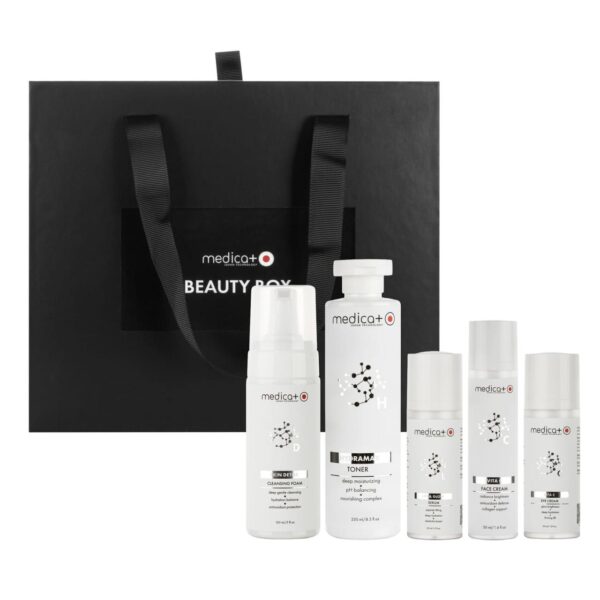 Набір косметики MEDICA+ Beauty Box "Сяйво та рівний тон"