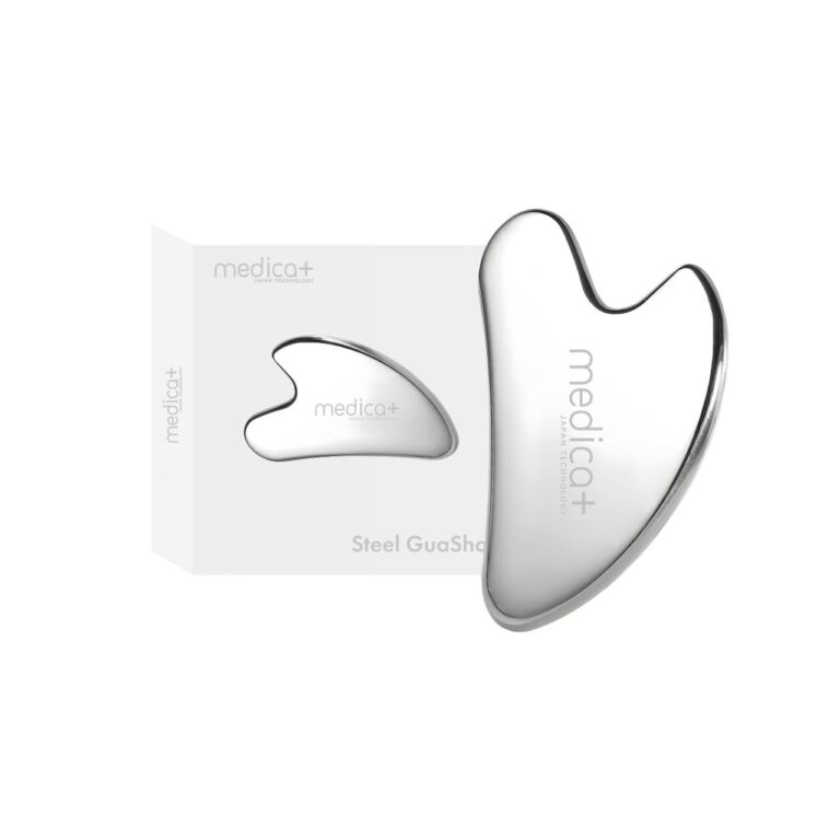 Стальной скребок для моделирования овала лица MEDICA+ Steel GuaSha