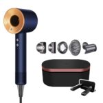 Професійний фен для волосся Hair Pro з 5 насадками і кейсом Blue