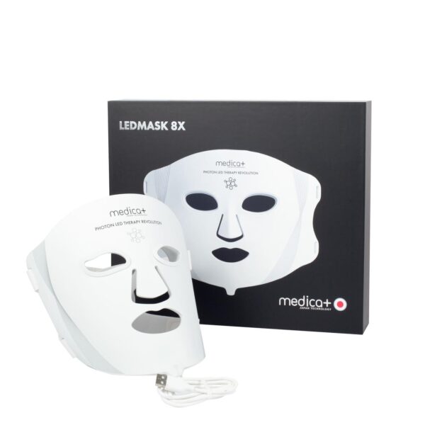 LED-маска для світлотерапії MEDICA+ LEDMask 8X (Japan)